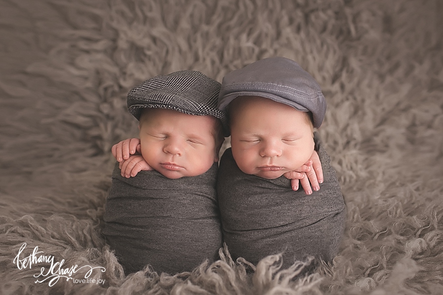Rochester, NY Twin Newborn Photographer